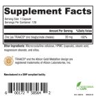 A supplement label for the supplement is shown.